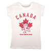 Canada Day Bear Short Sleeve Tee - Blanc - 3T