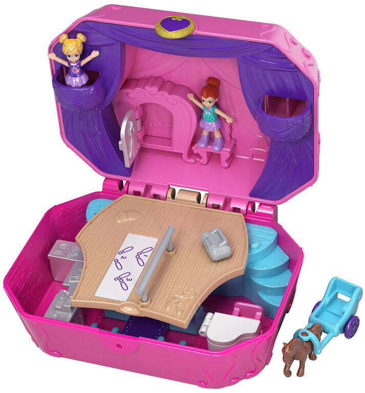 Polly Pocket World Micro Polly and Lila Carriage Set