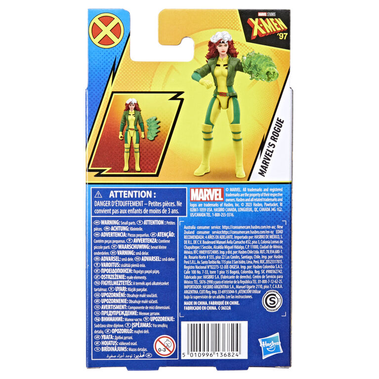 Marvel Studios X-Men Epic Hero Series Marvel's Rogue Action Figure, 4 Inch Action Figures, Super Hero Toy