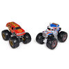 Monster Jam, Official Lucas Stabilizer Vs. Jester Die-Cast Monster Trucks, 1:64 Scale