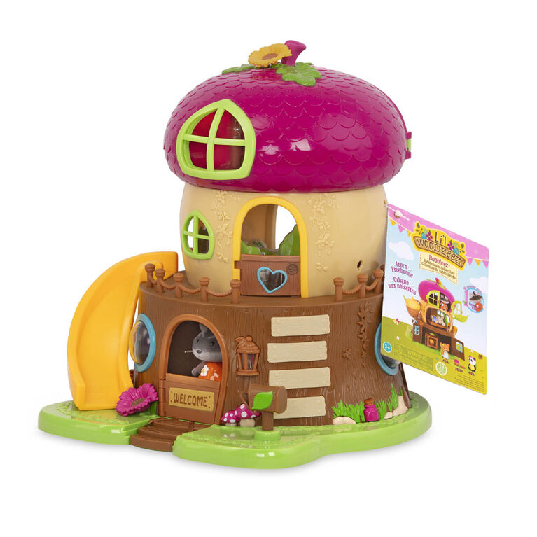 Li'l Woodzeez, Acorn Treehouse with Bobblehead Character