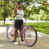 Huffy Good Vibrations Women's Cruiser Bike, Pink, 26-inch