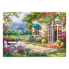 SURE-LOX - Manors & Cottages 1000 piece Puzzles - Spring Patio