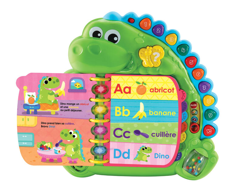 LeapFrog Dino's Delightful Day Book - French Edition