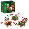 LEGO Gingerbread Ornaments Building Toy, Festive Gingerbread Décor, Great Family Activity or Holiday Decoration, Gift for 6 Year Old Kids, Boys and Girls, 40642