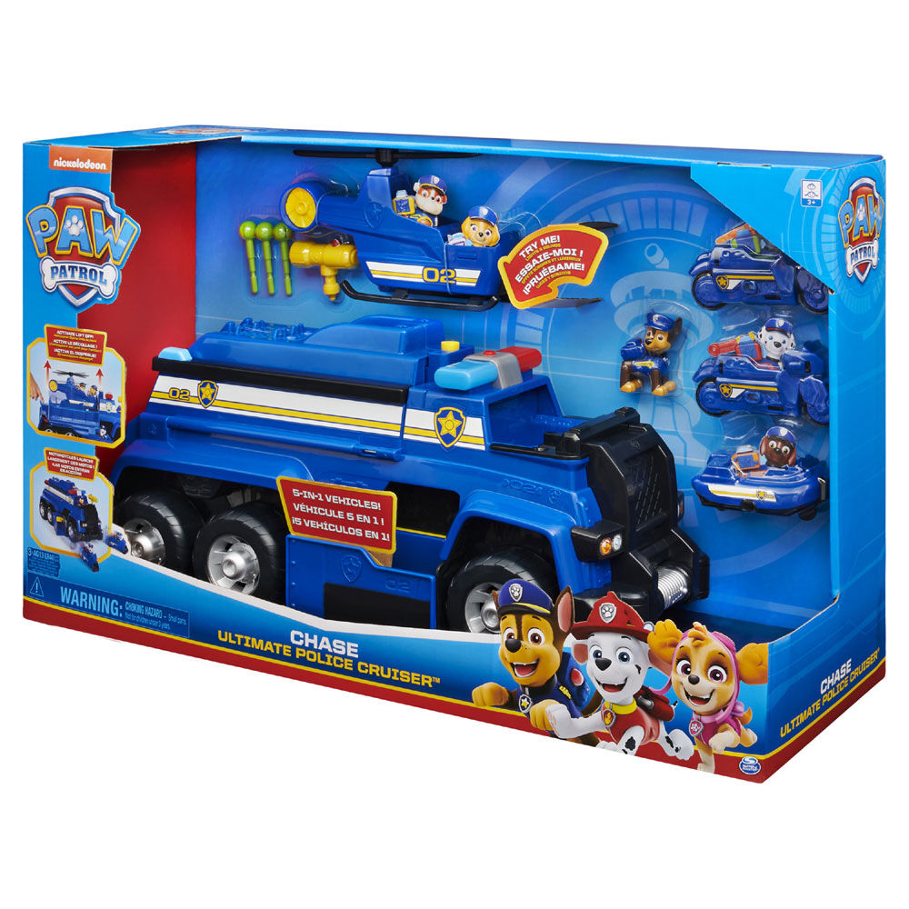 Vehículo de shop chase paw patrol