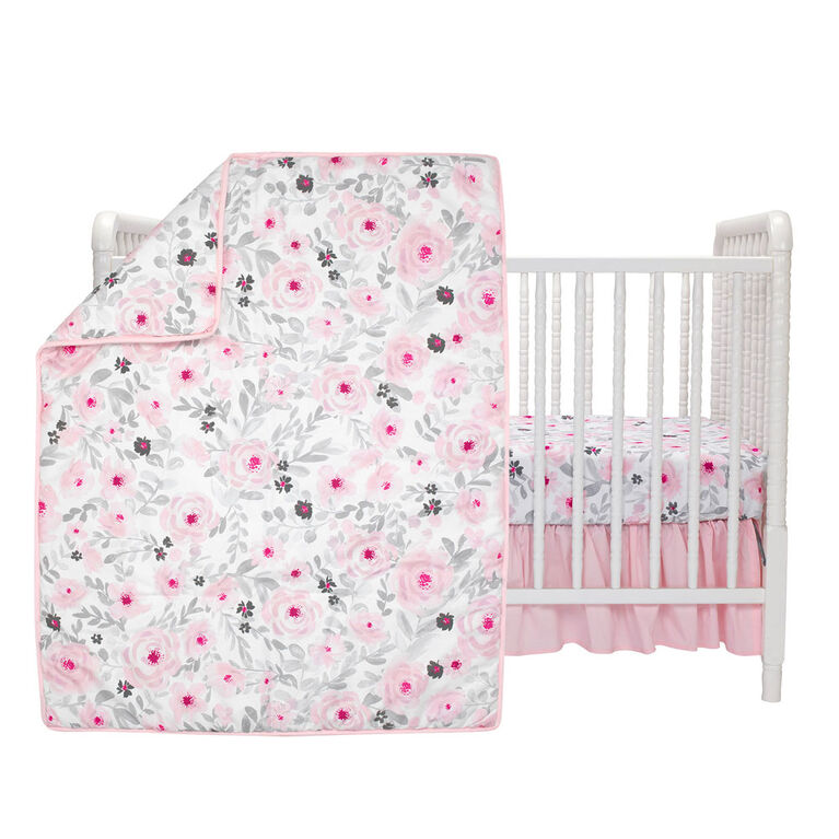 Bedtime Originals Blossom 3 Piece Baby Bedding Crib Set Multicolor Babies R Us Canada