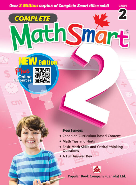 Complete MathSmart 2: Grade 2 - Édition anglaise