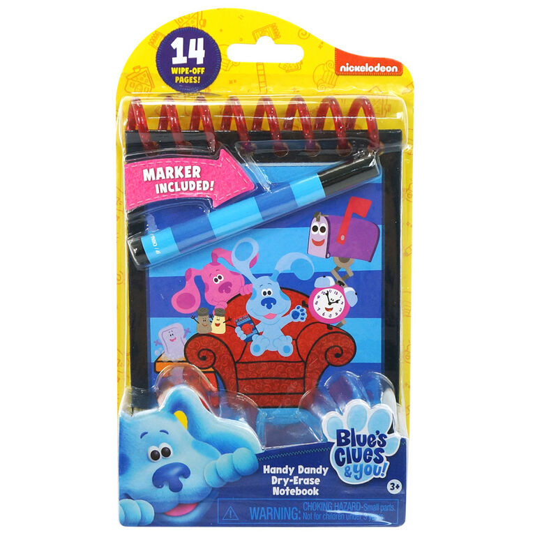 Blue's Clues & You! Handy Dandy Dry-Erase Notebook - R Exclusive - English Edition