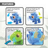 YCOO Dino Heads Up - Stegosaurus and Triceratops (One Selected At Random For Online Purchases)