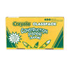 Crayola classpack crayons de cire pour papier construction, paq/400 (16 couleurs) - Édition anglaise