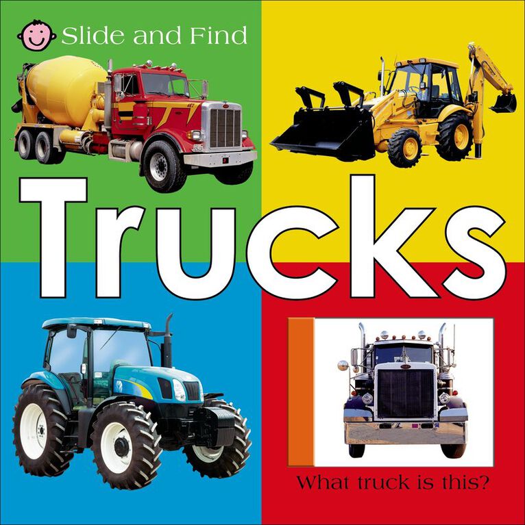 Slide and Find - Trucks - Édition anglaise