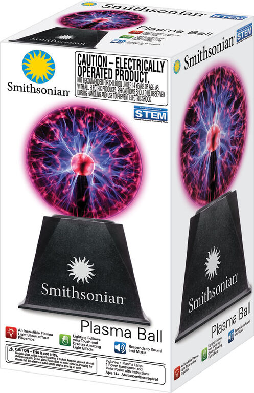 NSI Industries -Smithsonian - Boule à plasma 12,7 cm