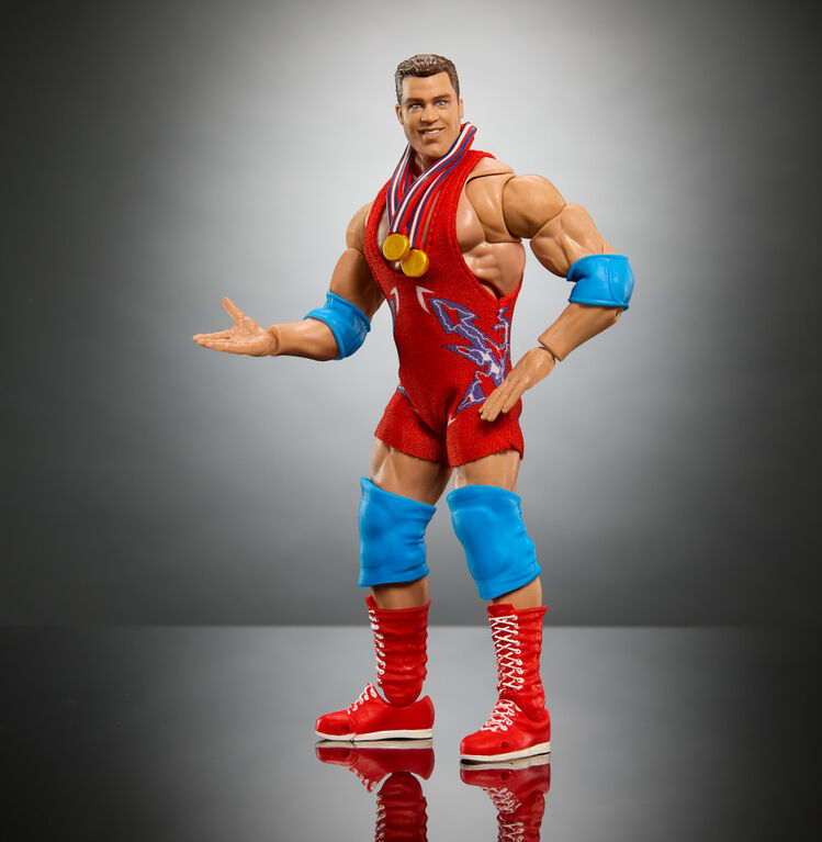WWE Ultimate Edition Kurt Angle Action Figure & Accessories Set, 6-inch Collectible, 3 Articulation Points