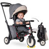 smarTrike STR5 - 7 Stage Folding Stroller Certified Baby Trike - Grey