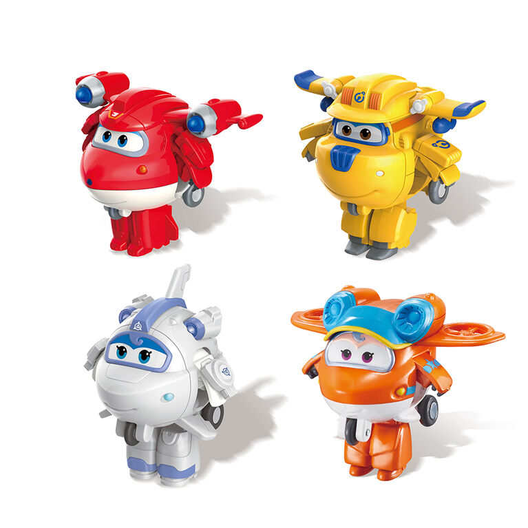 Super Wings Transform-a-Bots - 4 Pack