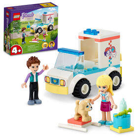 LEGO Friends Pet Clinic Ambulance 41694 Building Kit (54 Pieces)