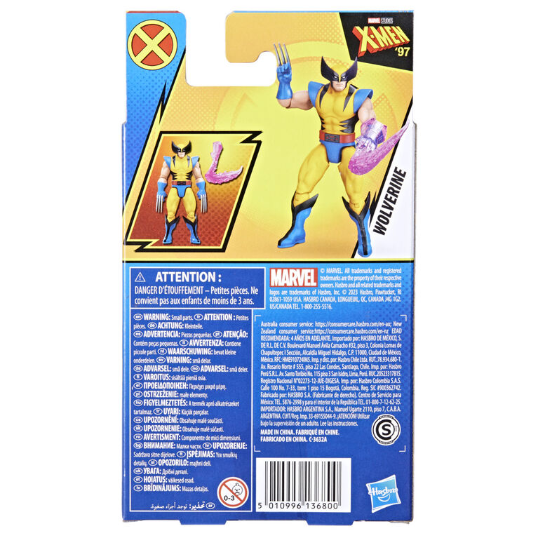 Marvel Studios X-Men Epic Hero Series Wolverine Action Figure, 4 Inch Action Figures, Super Hero Toys