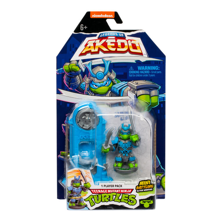 Akedo TMNT S3 Single Pk Samurai Leo