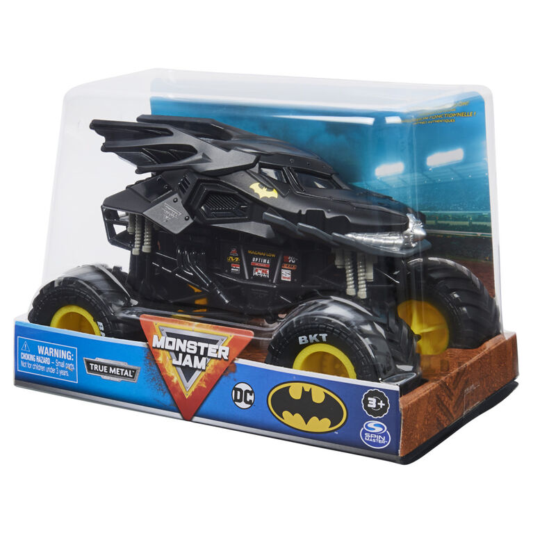 Monster Jam, Official Batman Monster Truck, Collector Die-Cast Vehicle, 1:24 Scale