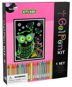SpiceBox Children's Activity Kits for Kids Gel Pens - English Edition