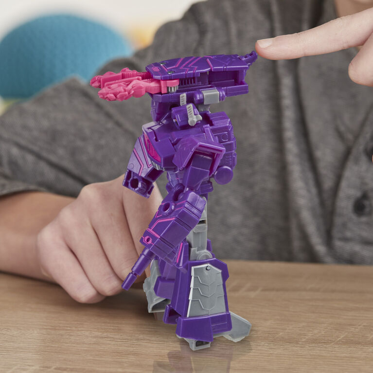 Transformers Cyberverse - Decepticon Shockwave de classe guerrier