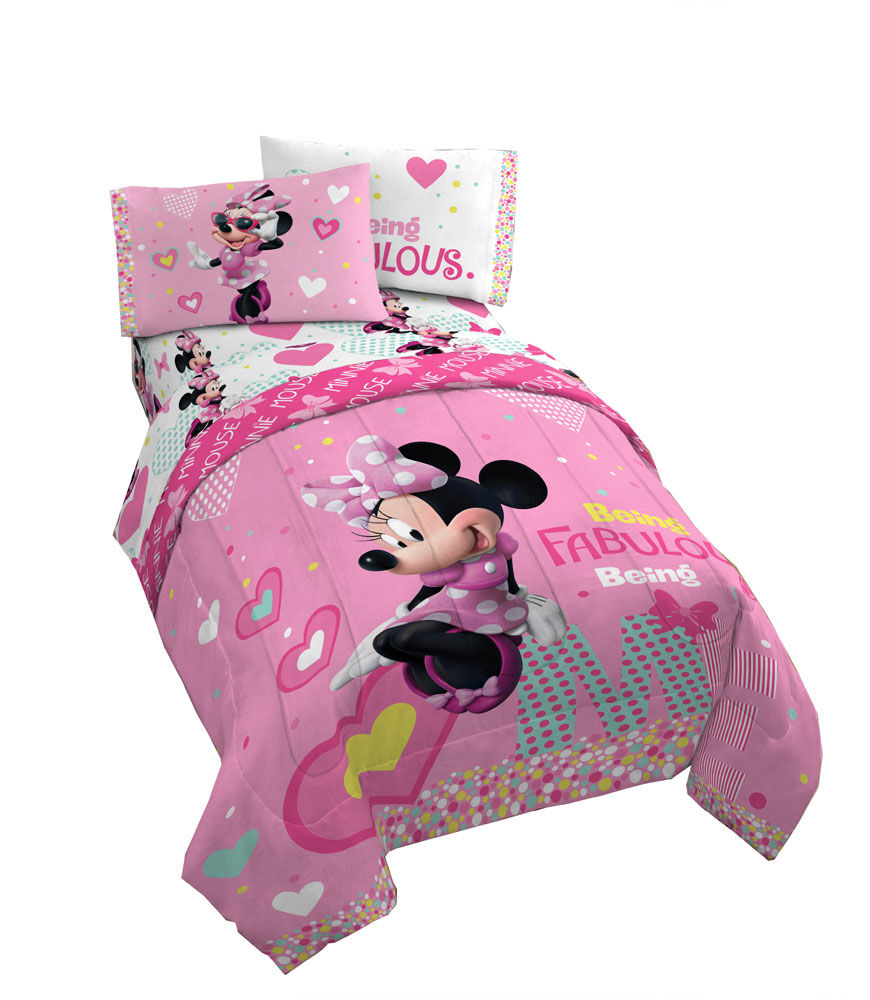 Purple minnie mouse twin bedding shop