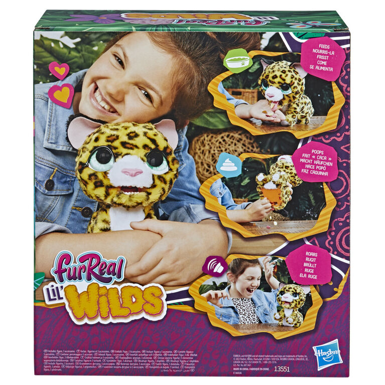 furReal Lil' Wilds Lolly the Leopard Interactive Animatronic Plush Toy