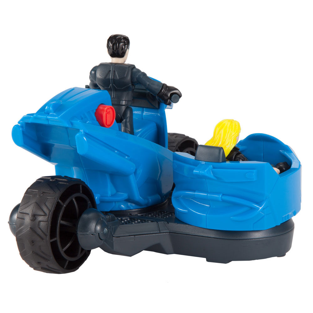 Imaginext DC Super Friends Nightwing Transforming Cycle Fisher Blackcanary for sale online 