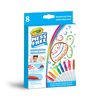 Crayola Color Wonder Mess-Free Paintbrush Pens, 8 Count