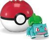 MEGA Pokémon Building Toy Kit Bulbasaur (3 Pieces) with 1 Action Figure and Ball