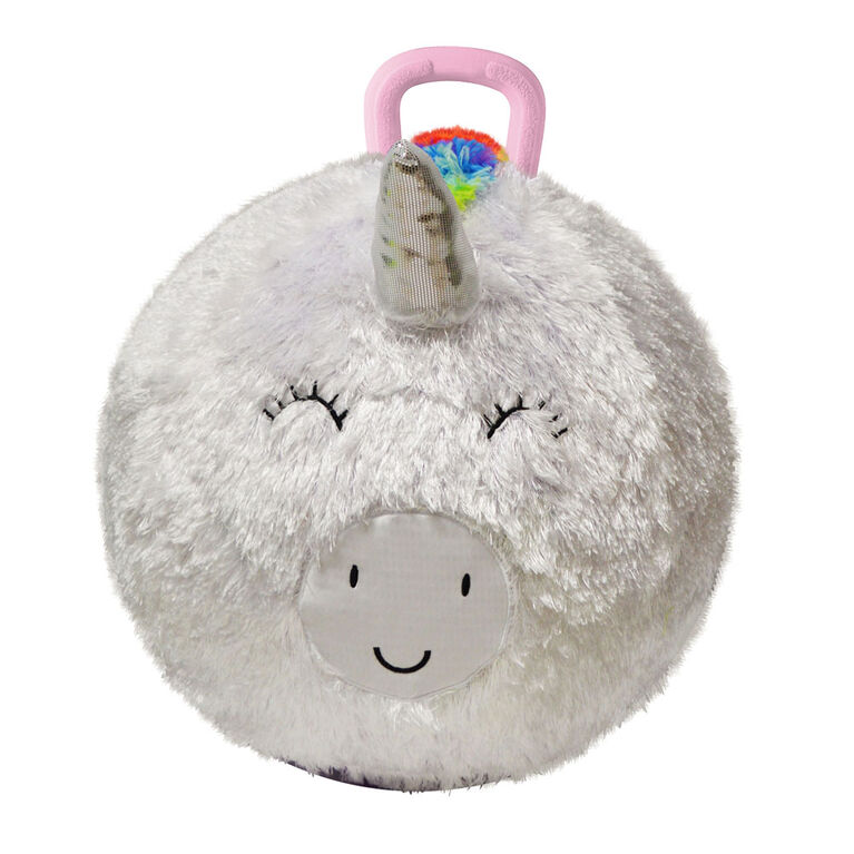 Ballon-Sauteur En Peluche Licorne