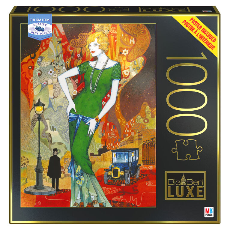 Big Ben 1000-Piece Jigsaw Puzzle, Evening Town