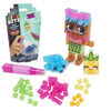 Pixobitz, Pack Transparent avec 156 perles exclusives à fusionner à l'eau, Décos et accessoires, Créations 3D et 2D sans chauffer, Jouets d'art
