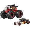 Hot Wheels - Monster Trucks - Échelle 1:64 - Coffret de 2 - Bone Shaker