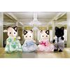 Calico Critters - Tuxedo Cat Family