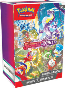 Bundle de boosters Écarlate et Violet Pokémon - Édition anglaise