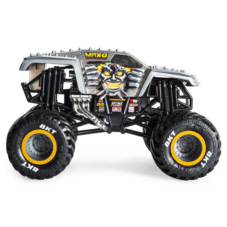 Monster Jam, Official Max D Monster Truck, Die-Cast Vehicle, 1:24 Scale