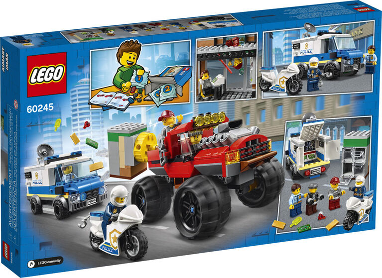 LEGO City Police Le cambriolage de la banque 60245 (362 pièces)