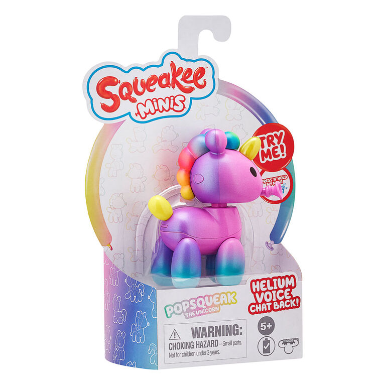 Squeakee Mini - Rainbow Unicorn
