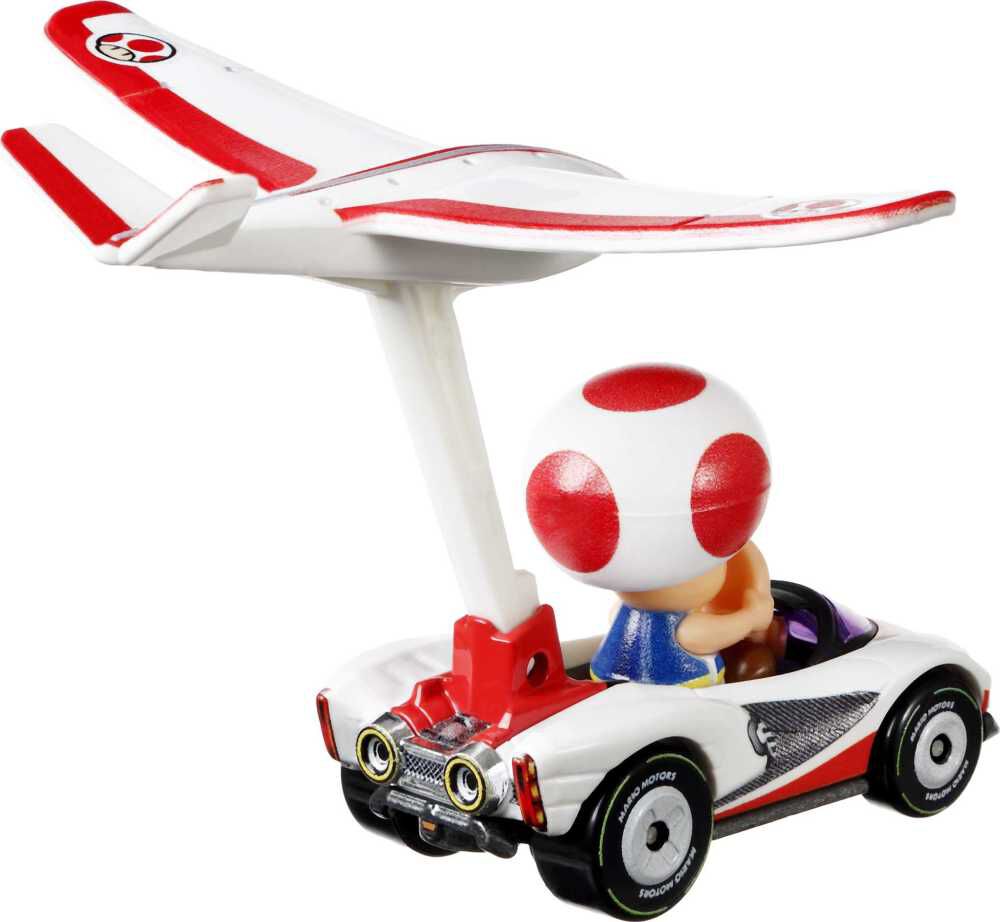 Hot Wheels Mario Kart Toad P Wing and Plane Glider Toys R Us Canada