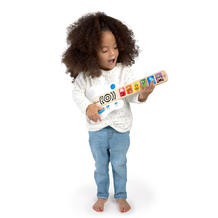 Strum Along Songs Magic Touch Wooden Electronic Guitar Toy 