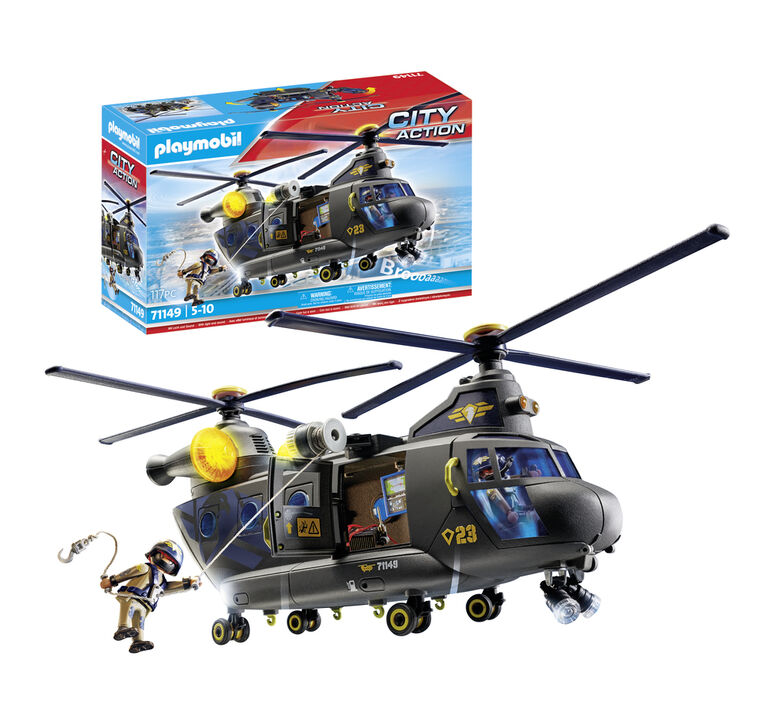 Playmobil Rescue-Speed ??Quad City Action Multicolor