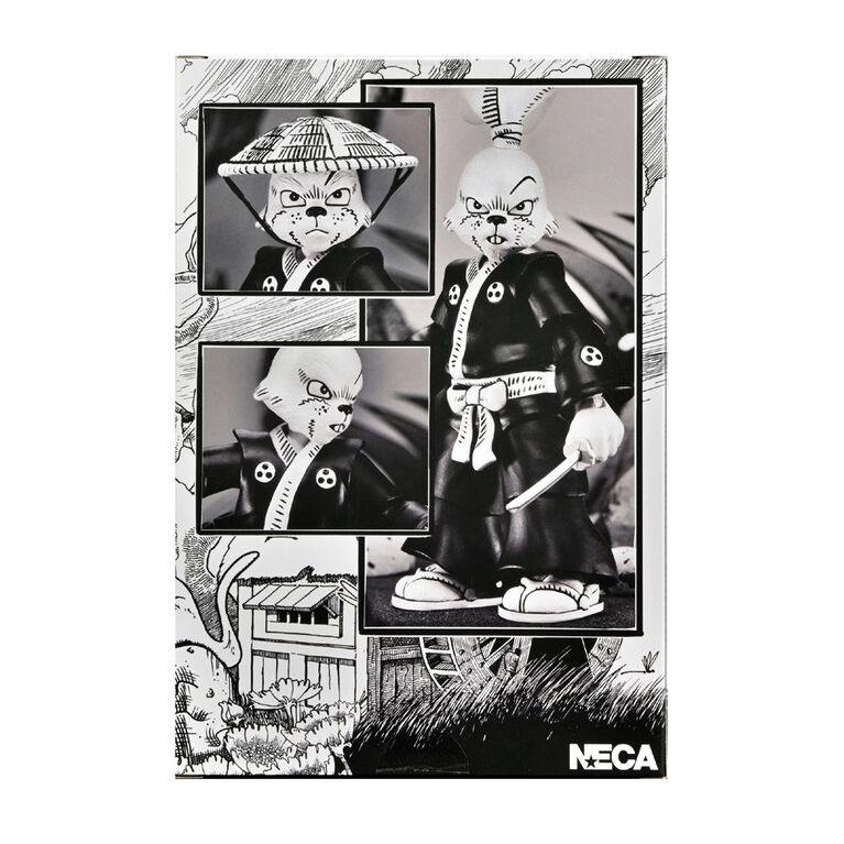 Teenage Mutant Ninja Turtles (Cartoon) - 7" Scale Action Figures - Usagi Yojimbo Noir & Blanc Figure - Édition anglaise - Notre exclusivité