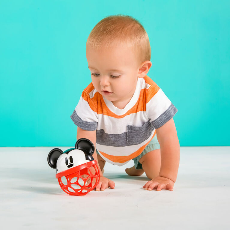 Disney Baby Mickey Mouse Rattle Along Buddy Easy-Grasp Toy