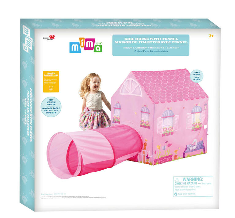 Mima Girl House with Tunnel