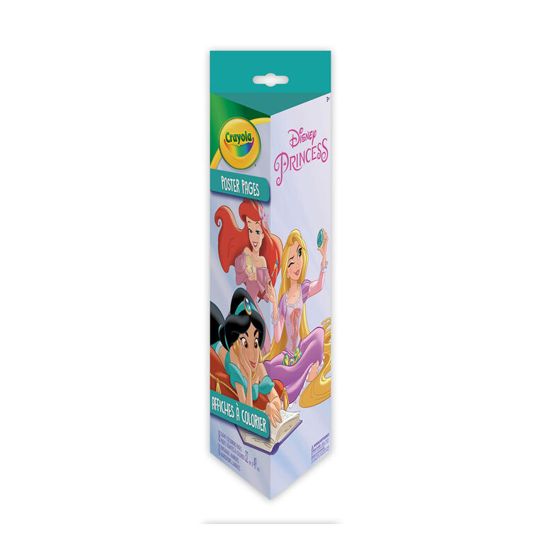 Crayola Poster Pages & Markers Set, Disney Princess