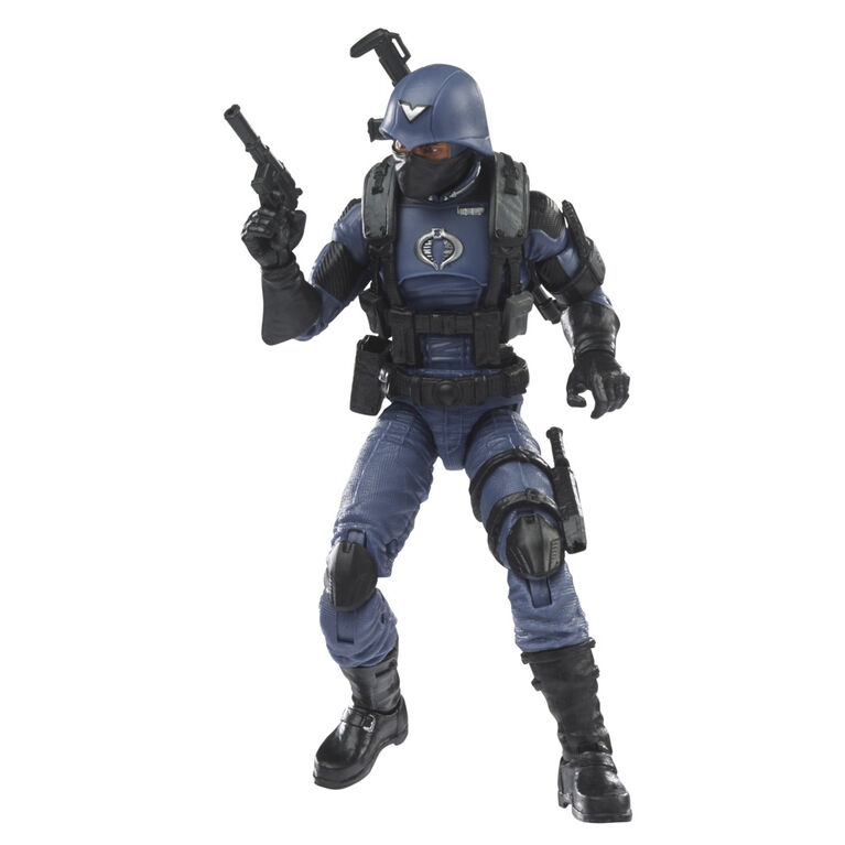 G.I. Joe Classified Series Cobra Officer Action Figure 37 Collectible Premium Toy, Custom Package Art