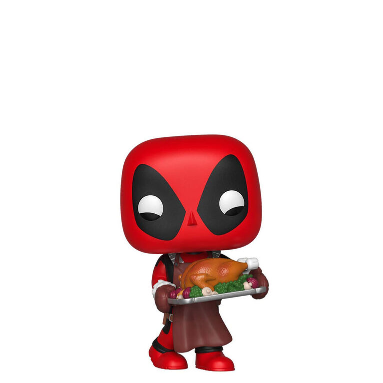 Funko Pop Movies Marvel Holiday Deadpool With Turkey Toys R Us Canada