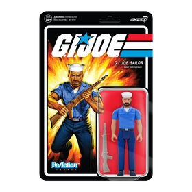 GI Joe ReAction Figures Wave 2 - Blueshirt Barbe (Tan)